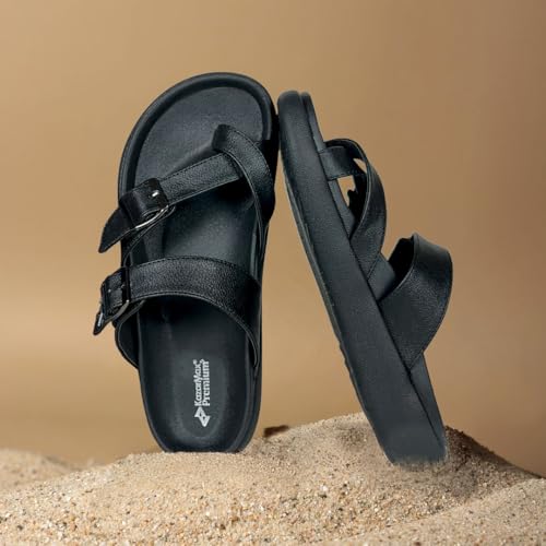 Image of KazarMax Premium ContourX Men's | Anatomical Comfort Sandals | Cushioned Footbed Sandal