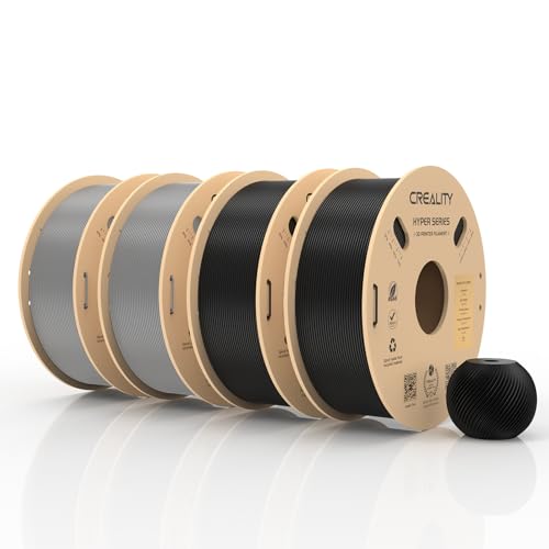Creality PETG Filament, Hyper PETG 1.75 mm 3D Printer Filament with 30-600 mm/s, Dimensional Accuracy +/- 0.02 Cardboard