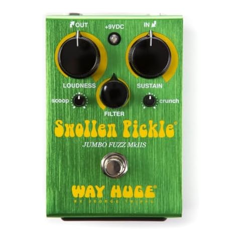 Way Huge Swollen Pickle Jumbo Fuzz MKIIs Guitar Effects Pedal Cover