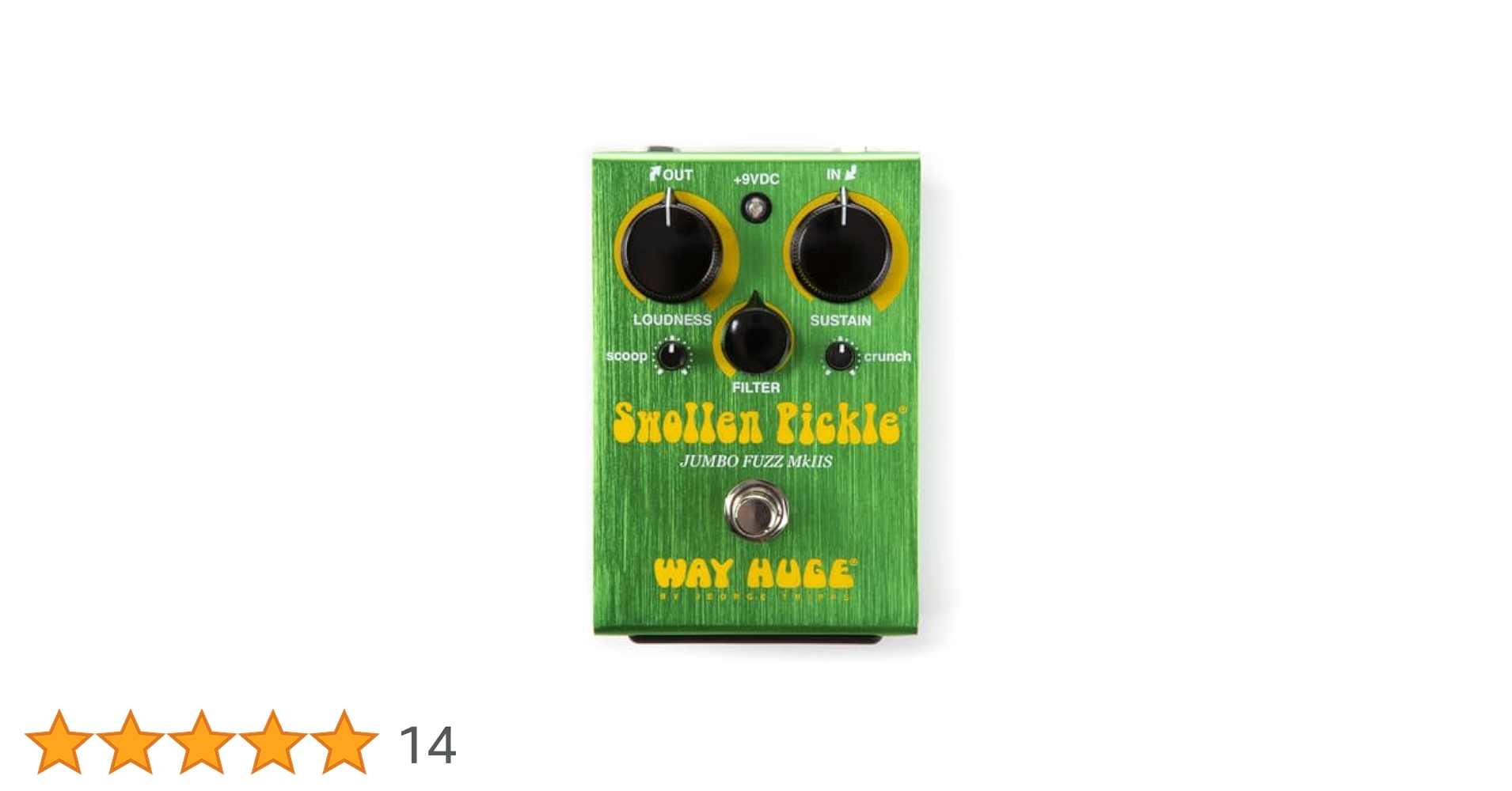 j*d様 WAY HUGE Swollen Pickle MkIIS ファズペダ j*d様 WAY HUGE