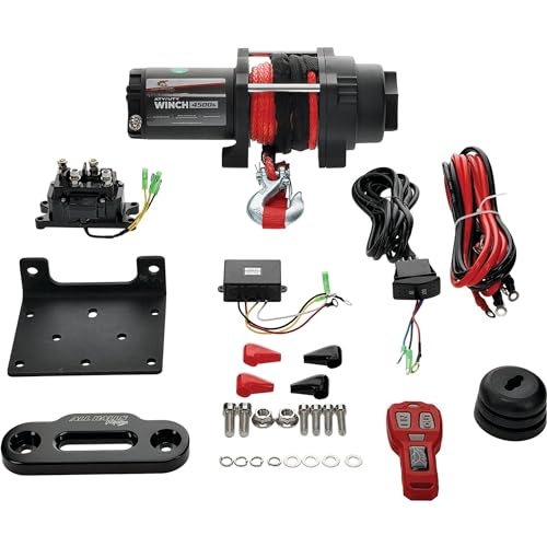 Winch eléctrico 4500 LB Expedition con cuerda sintética miniatura 1