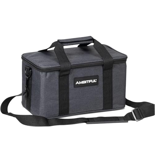 Shockproof foam inside, the carry bag can protect your equipment from impact.