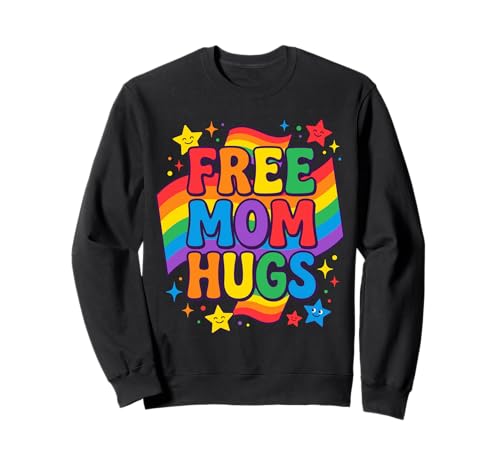 Free Mom Hugs LGBTQIA+ Ally Pride Month�B �g���[�i�[