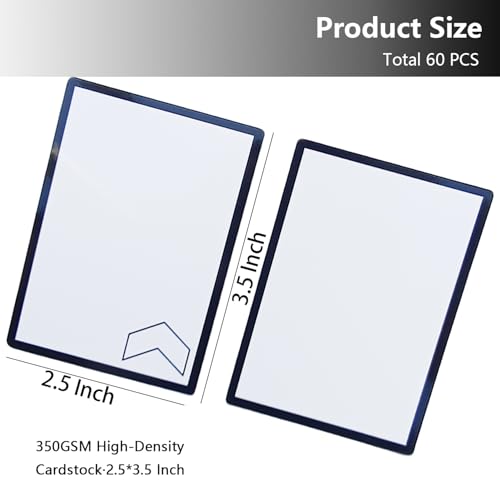 MTG Dry Erase Tokens Set of 60, Reusable Double-Sided Blank Cards - image 5