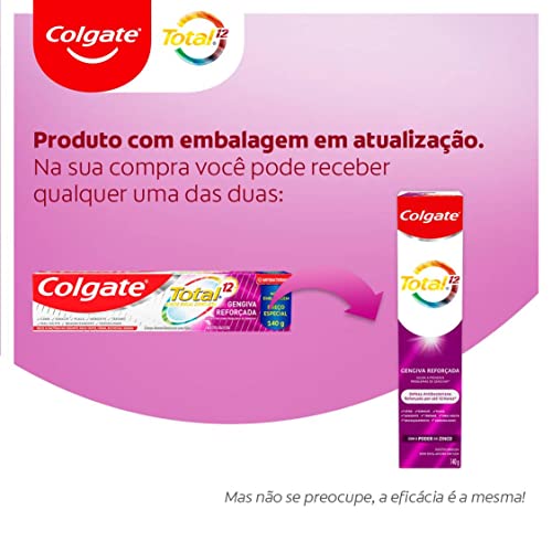 Creme Dental Colgate Total 12 Professional Gengiva reforçada 140g