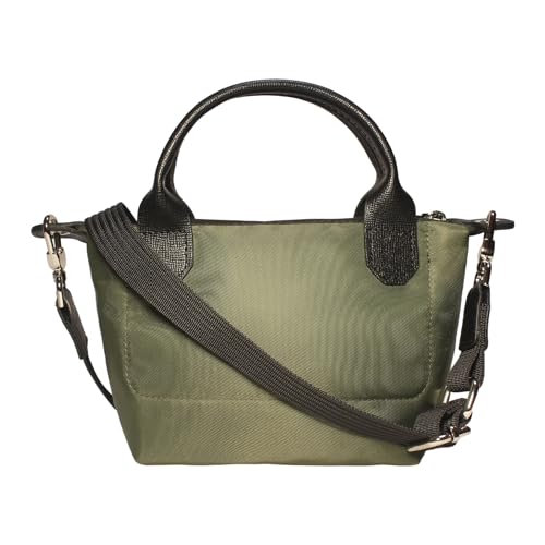 Image of Designer Mini Tote Bag for Women - Lightweight Crossbody Purse with Adjustable Dual Straps (2-Way Carry)