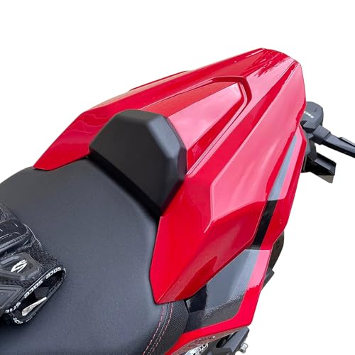 Housse de siège arrière de Moto Compatible avec CB650R CBR 650R 2019 2020 (Rouge Bonbon)