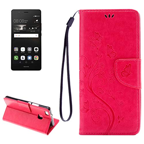 Compatible con Huawei P9 Lite (5.2) / G9 lite/VNS-L23 VNS-L21 VNS-L31. Funda protectora tipo libro de gel de silicona, protección TPU y piel ecológica con tarjetero magnético