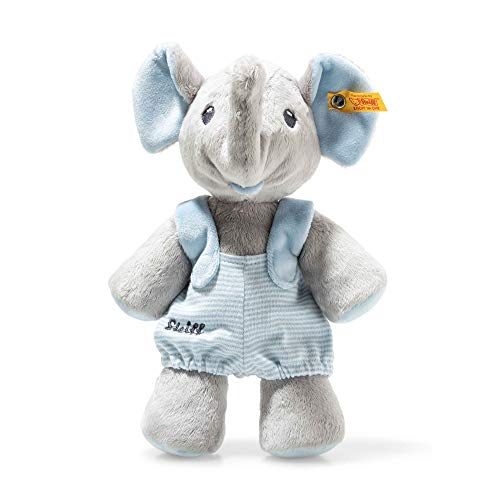 Preisvergleich Produktbild Steiff 241673 Trampili Elefant Stoffspielzeug 24 grau / blau
