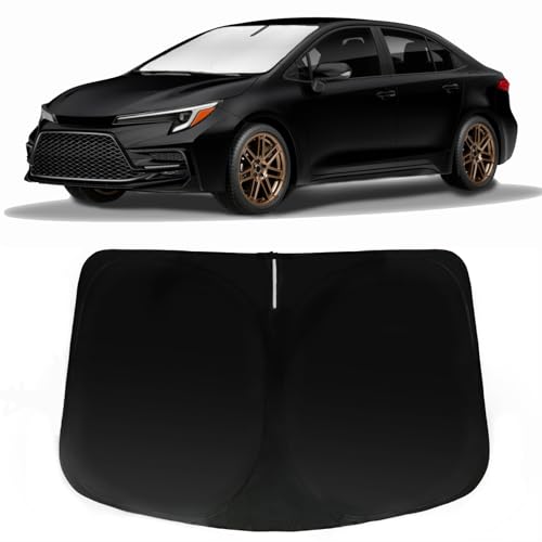 Image of Windshield Sun Shade for Toyota Corolla 2014-2019