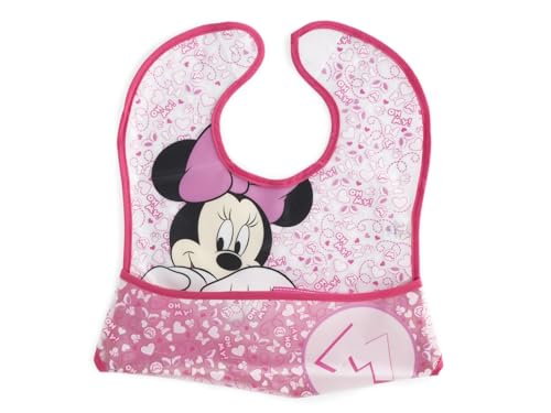 Lulabi Disney Minnie Bavoir en plastique, 30 x 28 cm, rose, 0 mois