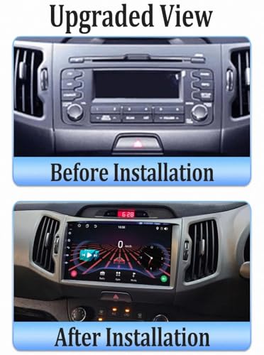 Autoradio Touchscreen con Bluetooth Manos Libres y Mirror Link para KIA Sportage 2010-2016 2