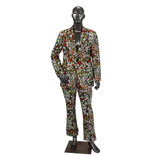 African Outfits Men's 2 Pieces Set for Men Pants Suits Men Party Long Sleeve Blazer Suits2