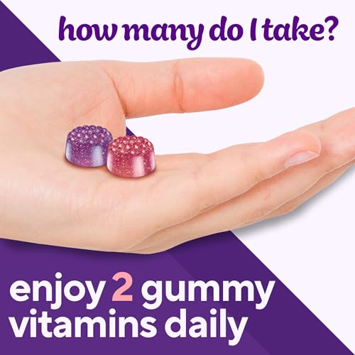 Vitafusion Women's Multivitamin Gummy | Yummy Berry Flavor | 150 Gummies - image 9