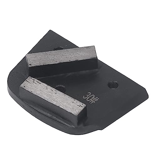 Happyfit 3pcs 30 sapatos de moagem de diamante de grão 2 dentes de diamante sapatos de polimento de