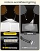 Glocusent Collo Lampada da Lettura Ricaricabile, LED Luce del Libro con 5 Colori e Regolabile, Luce Lampada da Lettura per Libro Perfetta per E-Reader, Studio, Letto, Viaggi, Lavoro a Maglia