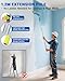 Lupar Paint Roller Kit with Extension Pole 2 to 4FT, All-in-One Wall Painting Tools Kit Paint Rollers Cover and Paint Roller Frame, Paint Brushes Set for House Painting - 30 Piece Sets