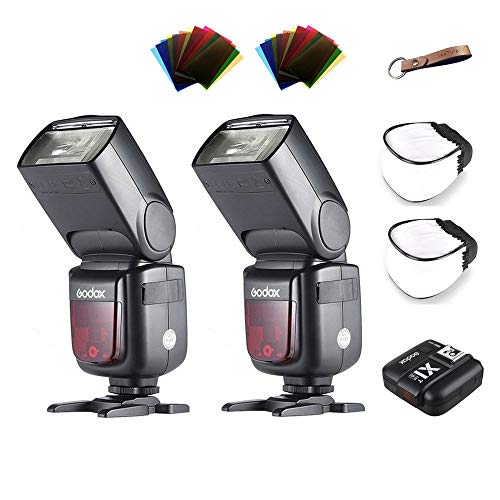 Black Friday - 50% OFF Godox V860II-S TTL Flash with Li-ion Battery and X1T-S Transmitter Trigger Compatible for Sony Cameras A7 A7R A7S A7II A7RII A58 A99 A6000 A6300 (2 x V860II-S+1 x X1T-S) Exclusive Discount 80% Offer Godox V860II-S TTL Flash with Li-ion Battery and X1T-S Transmitter Trigger Compatible for Sony Cameras A7 A7R A7S A7II A7RII A58 A99 A6000 A6300 (2 x V860II-S+1 x X1T-S)