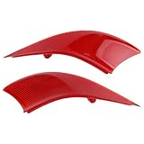 Carbhub Red Lens Rear Bumper Reflector Lenses Compatible with Lexus IS250 IS300 IS350 IS200t IS-F 2014-2020 Replace 8192053051 8192053050 8191053051 8191053050