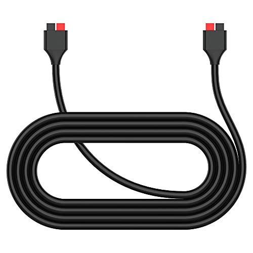 PolyEnergy 20Ft Anderson Power Pole Anderson Extension Cord Anderson Connector Compatible with Solar Generator Portable Power Station Yeti Power and Boulder 100 Solar Panelâ€¦