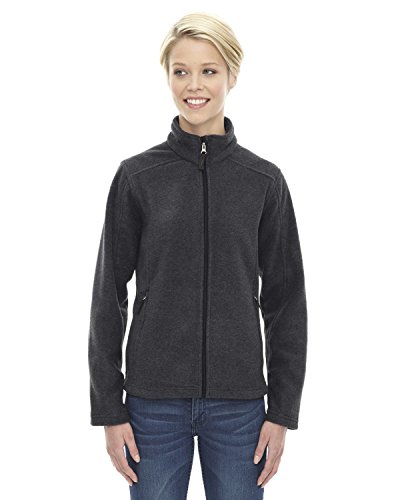 Ash City Core 365 Ladies Journey Fleece Jacket, Small, HTHR CHRCL 745