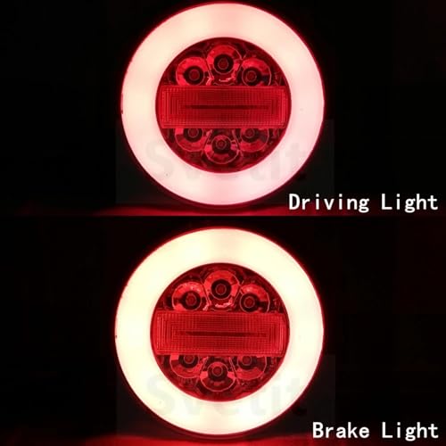 Feu frein arrière LED remorque résistant aux vibrations pour remplacer vos ampoules - 4
