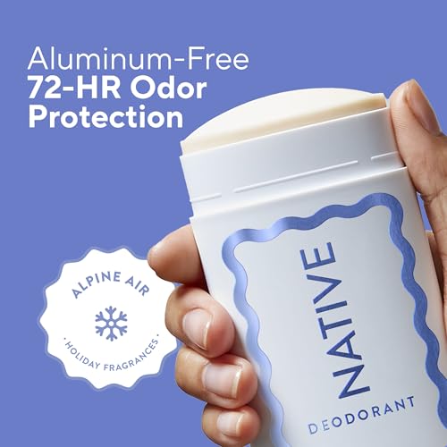 Native Deodorant Contains Naturally Derived Ingredients, 72 Hour Odor Control, Deodorant for Women and Men, Aluminum Free, Limited Edition, Alpine Air 2.65oz - image 2