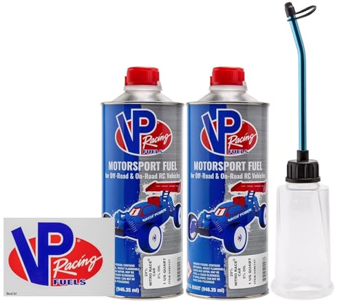 VP Racing Fuel PowerMaster Car 20% Nitro 9% Synthetic Castor Oil (Fill Kit)