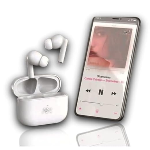 Pro 2 Wireless Earbuds Bluetooth Earphones Headset with Touch Control, Noise Cancelling, Built-in Microphone with Charging case for All Android Phone (White)