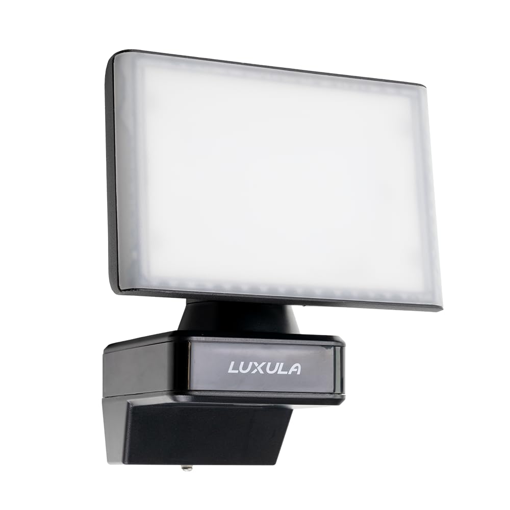 LUXULA LED Strahler - 20W, 2100lm - Außenstrahler drehbar, neigbar, für Wand und Eckmontage - 4000K Neutralweiß - IP54 wetterfest - LED Fluter Flutlichtstrahler Garten Auffahrt Außenbeleuchtung