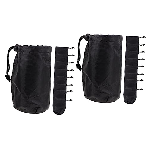 Manchons opacifiants pour bocaux de culture hydroponique intérieur et germination YARNOW noir