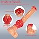 BDSMYOU 4.0 Realistischer Horse Dildo Groß Pferde Dildo - 300mm Riesen Dildo mit Saugnapf & Hoden,Realistische Dildos Monster Dildo Penis Anal Dildo Buttplug Analplug Analdilos (Realistisch-rot, S)