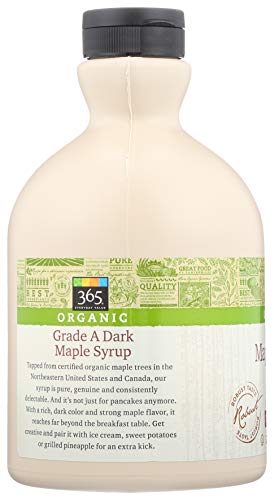 365 Everyday Value, Organic Grade A Maple Syrup Dark Color, 32 Ounce (Packaging May Vary) - Thumbnail 5