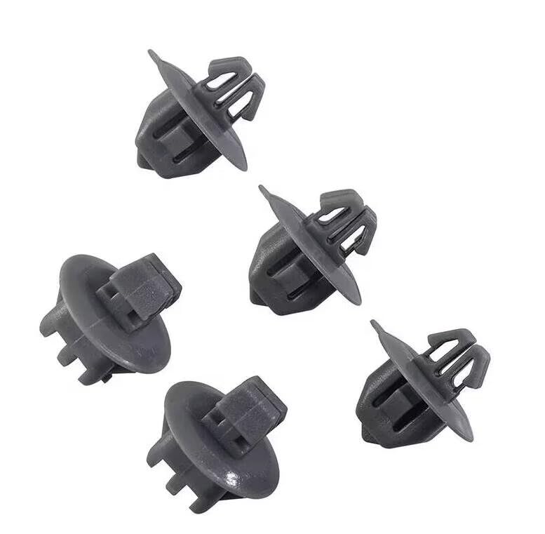 Jyving 100Pcs Push Type Auto Plastic Fastener Car Door Panel Buckle Interior Clip Plastic Fasteners 75392-60031 75392-60030 D141, 17*11*10.4mm