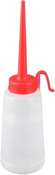 YOUTHINK 10pcs Sewing Machine Oil Dispensers, 160ml Long Angle Oil Bottles Plastic Sewing Machine Oilers with Long Tip Double