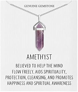 Philip Jones Amethyst Gemstone Necklace