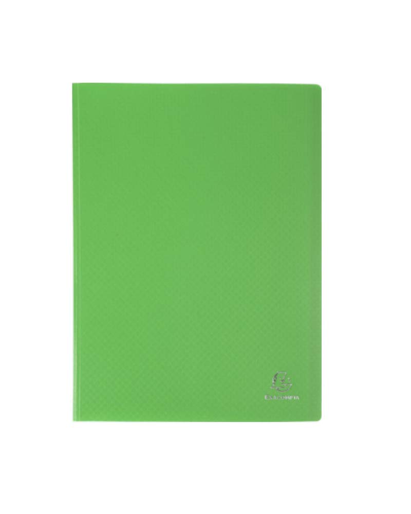 Exacompta - Display Book - A4 - 40 Pockets - Light Green