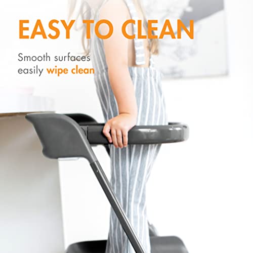 image for Boon Pivot Toddler Tower - Folding Toddler Step Stool for Bathroom Sin