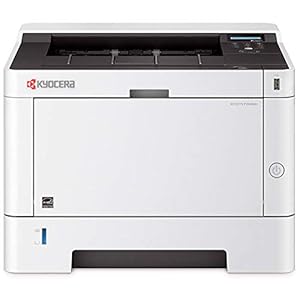 Kyocera Ecosys P2040DN Laserprinter, Zwart-Wit, Duplex-Eenheid, 40 Pagina’s per Minuut, Mobiele Printfunctie, Wit/Zwart