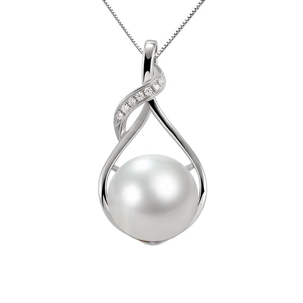 Geschenke für Frauen: Perlenkette Schmuck für Weihnachten, Muttertag, Valentinstag, Jubiläum, Hochzeit, Geburtstag - Geschenk für Frau oder Freundin