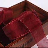 Ancho: 40 mm (10 yardas/lote) 4 cm (40 mm) cintas de organza al por mayor decoración de envoltura de regalo cintas de Navidad, 048