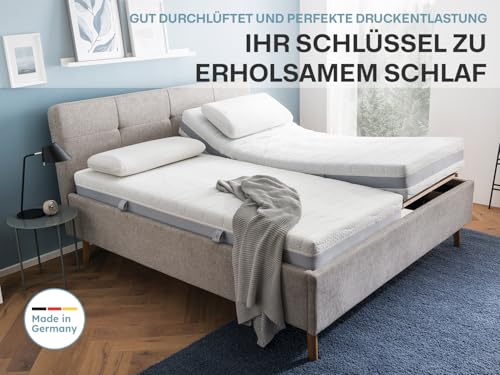 RAVENSBERGER Matratzen Tonnentaschenfederkern-Matratze Ravo-Spring - Härtegrad H2, mittel - 180 x 200 cm, Höhe 22 cm - 7-Zonen - Standard 100 by Oeko-TEX Zertifiziert – Bild 6