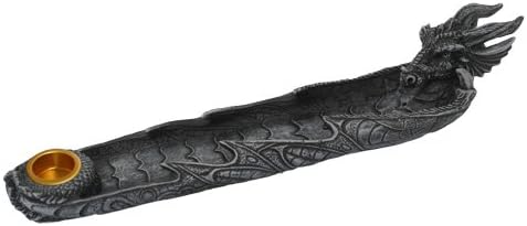 Dragon Incense Holder Home Decor Statue Made of Polyresin