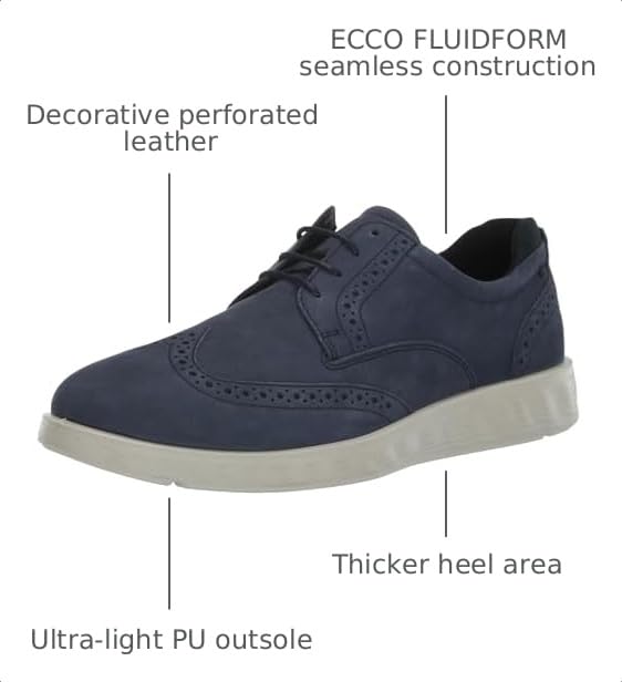 Image of ECCO Men's S Lite Hybrid Brogue Oxfords
