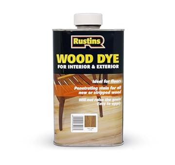 RUSTINS Wood Dye 1L Light Oak