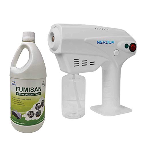 Nexqua Nano Spray Gun with 1 Litre fumigant fogging Liquid...