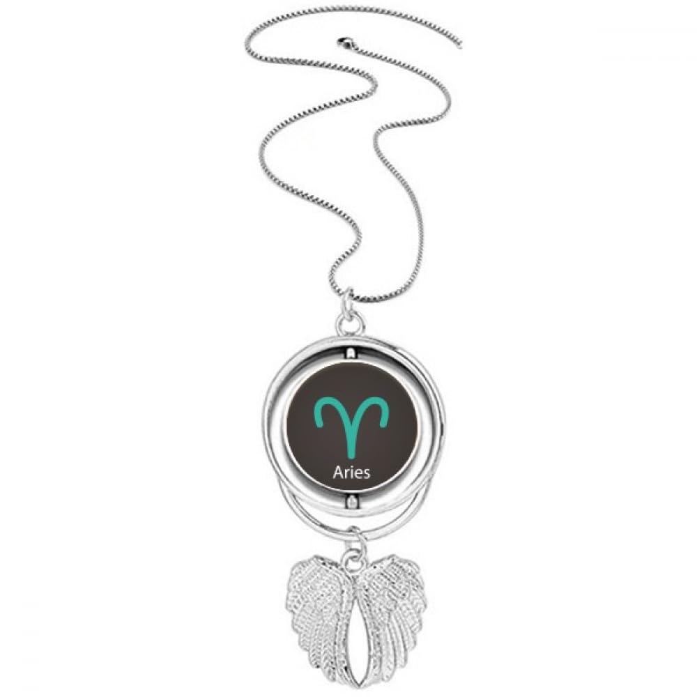 Collier ailes d'ange constellation du Bélier bijou fin