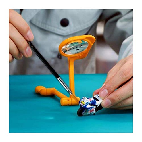 Glas mit Leichter tragbarer Lupe/Leseglas, tragbare Tasche, Klapparm, freistehend/freihändig 2X 4X 25X Leichte Handglas-Büroprodukte