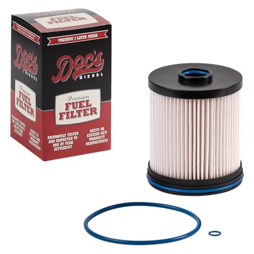 Docs Diesel Fuel Filter DGF429 | Compatible with Chevrolet/GMC 6.6L Duramax 2500HD 3500HD 2017-2019 Chevrolet/GMC 3.0L Duramax 2500HD 3500HD 2020+ | Replaces TP1015