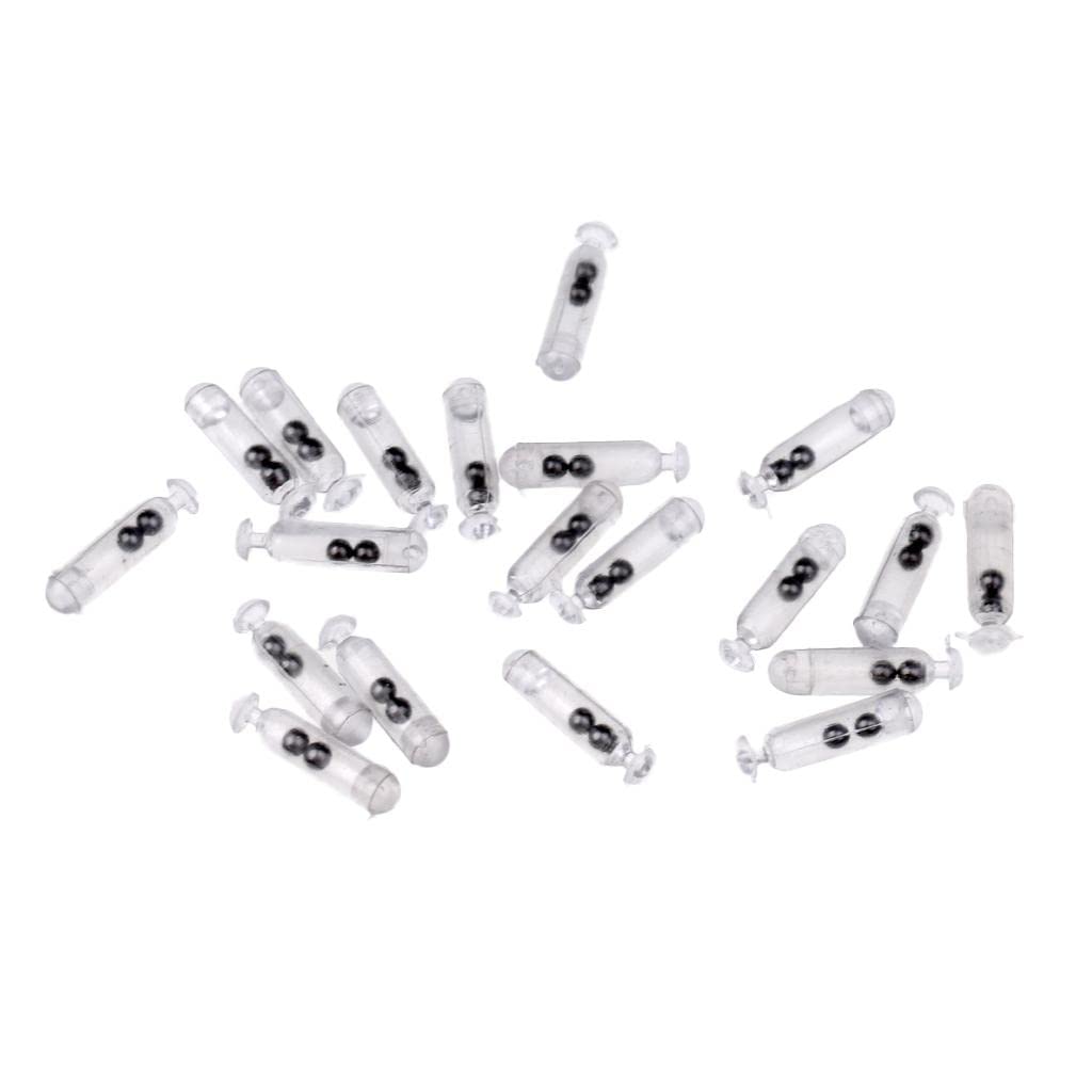 Enakshi 20pcs Fishing Lure Rattles Insert Tube Rattle Shake Attract Sound Bar 3#-image-36